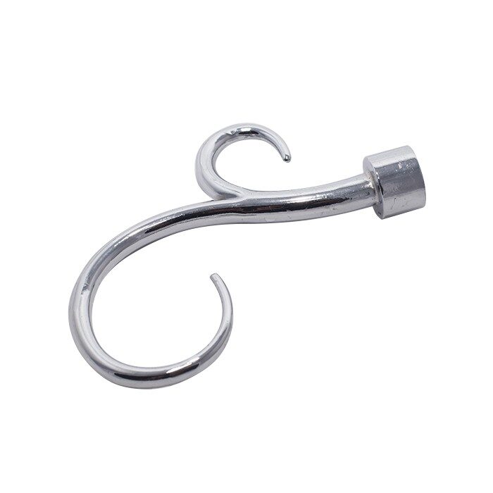 Cap ornamental FLAVIA pentru galerii STYLUS19, diametru 19mm, Chrome