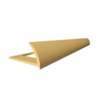 Profil PVC, Bej, extern pentru gresie, 2.5 m