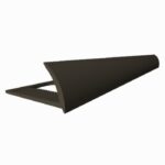 Profil PVC, Gri, 10 mm extern pentru gresie, 2.5 m