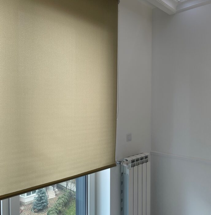 Рольшторы СТАНДАРТ, RIBBED бежевый 1,60x2,40 м